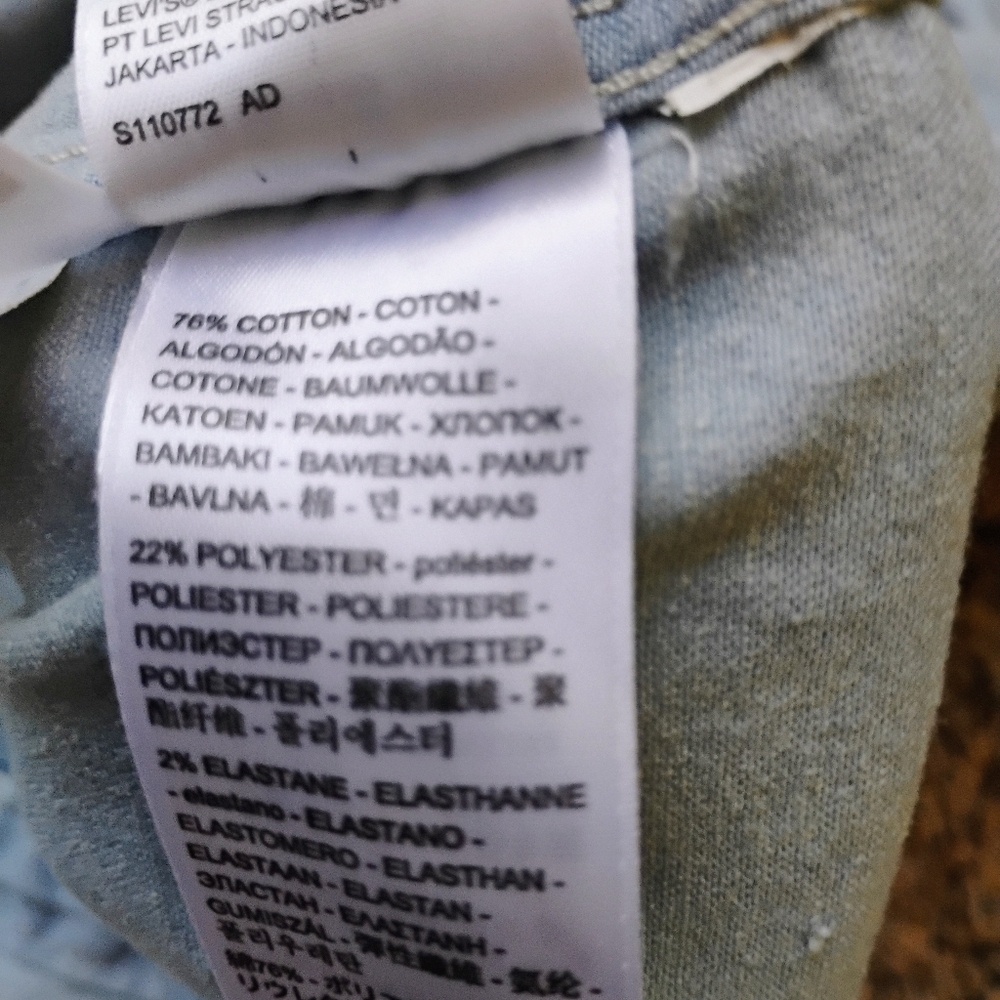 NWT Levi’s Plus Size Western Shirt 1X (14/16) Pearl Snap Denim $59 Retail - Picture 3 of 7